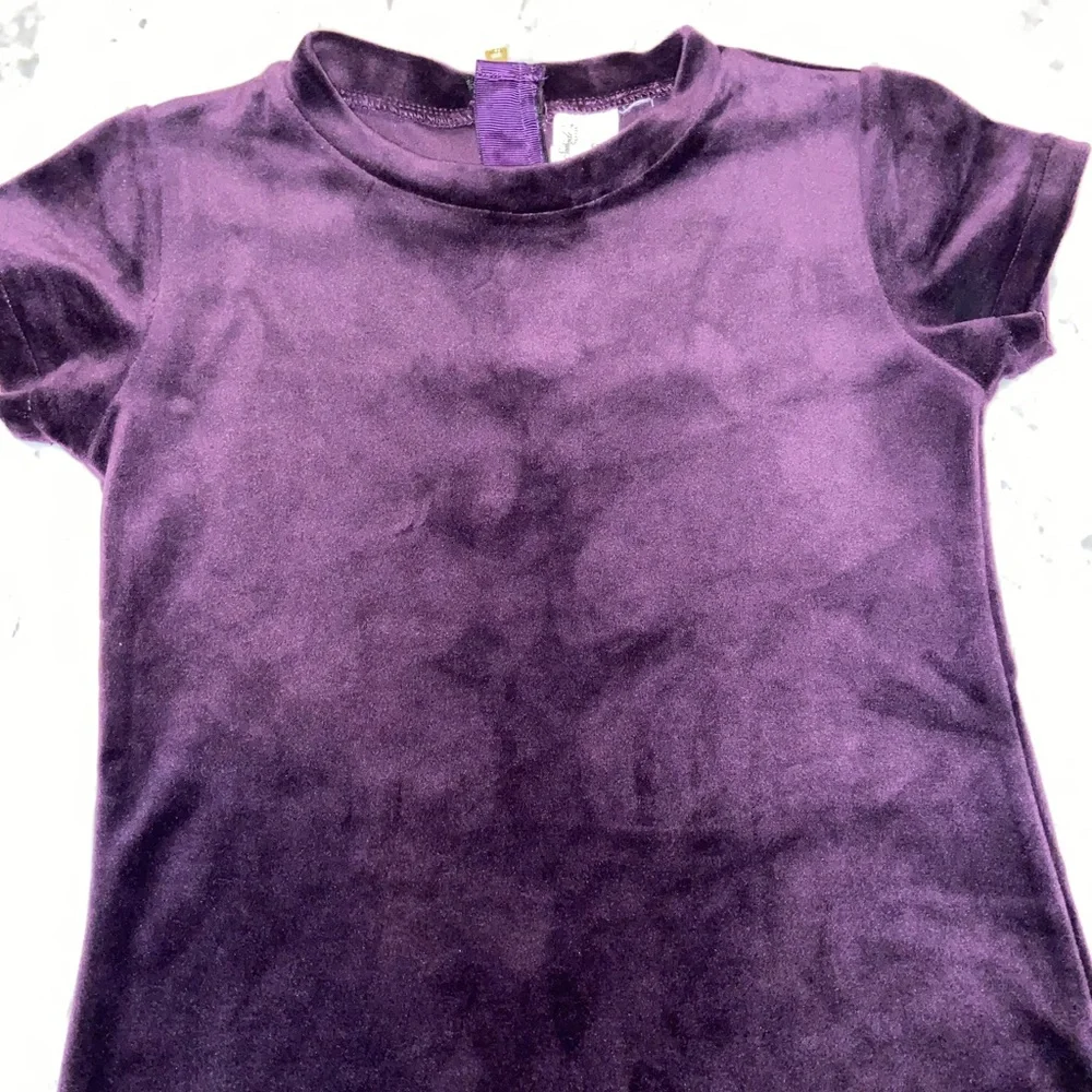 Little girls suede dress - Picture 4 of 8